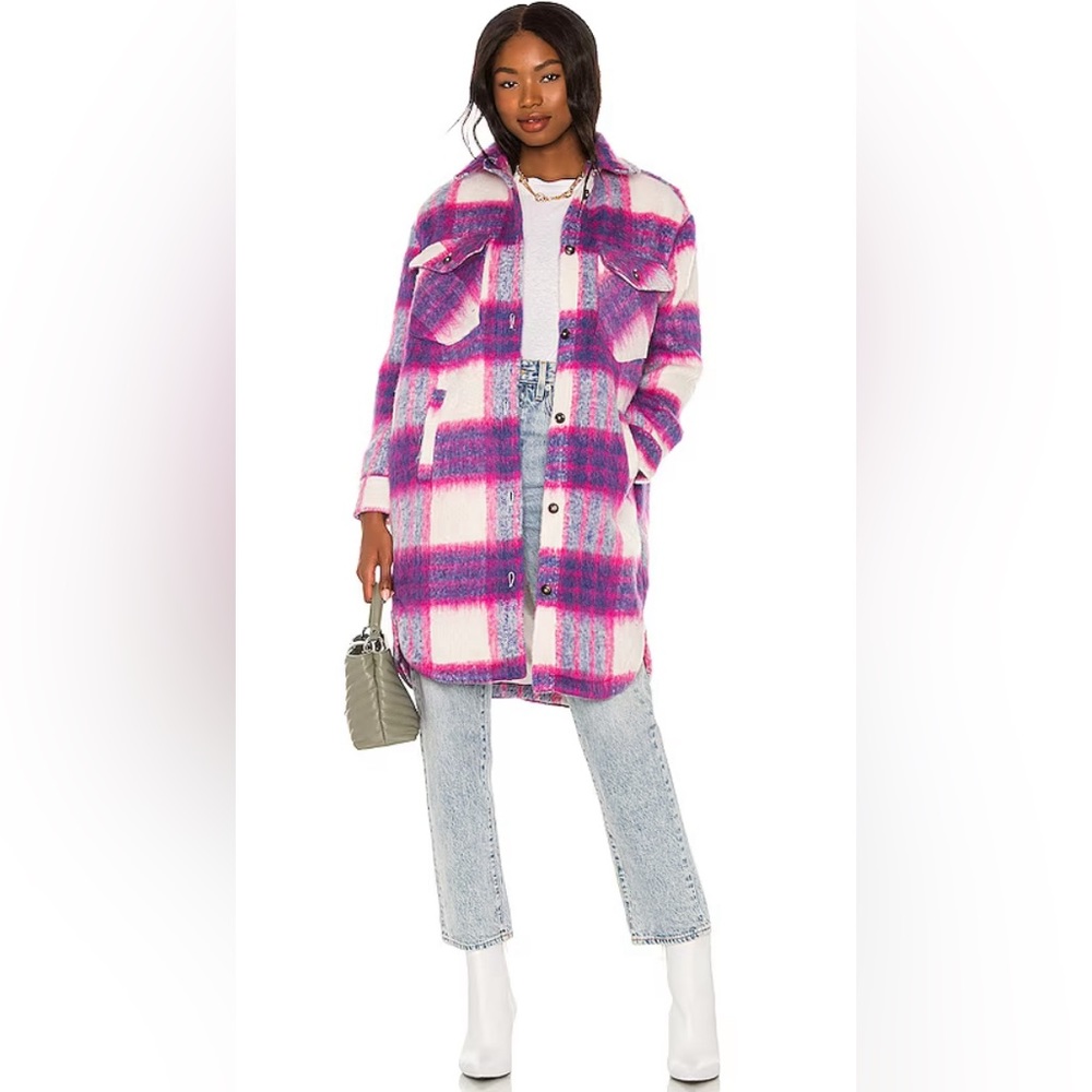 Blank NYC M Prime Time Long Shacket Duster